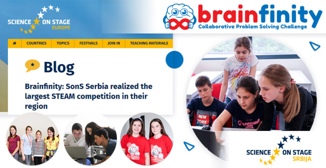 Brainfinity_SonS_Fi Science on Stage Europe Brainfinity