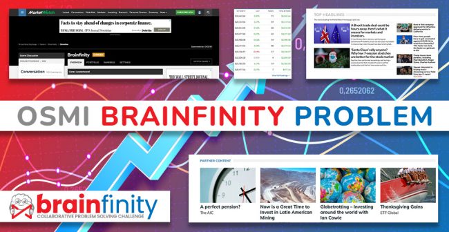 Osmi Brainfinity problem